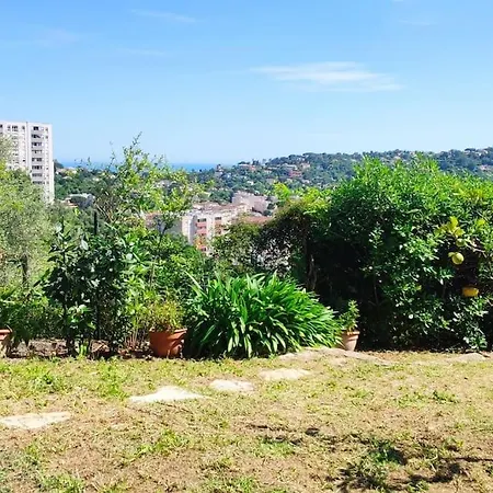Chez Linat - En Rez De Jardin Au Calme Avec Vue * Vallauris